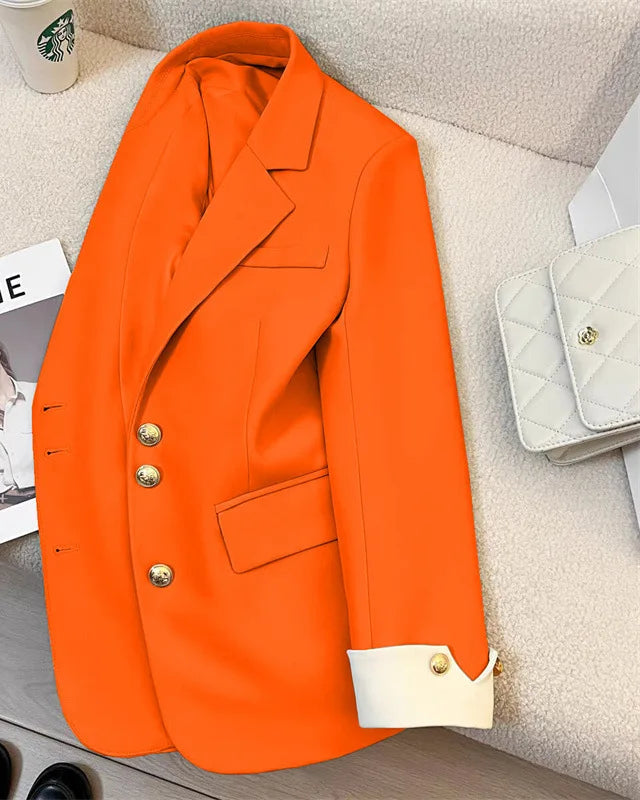 Women's Single-Breasted Classic Blazer