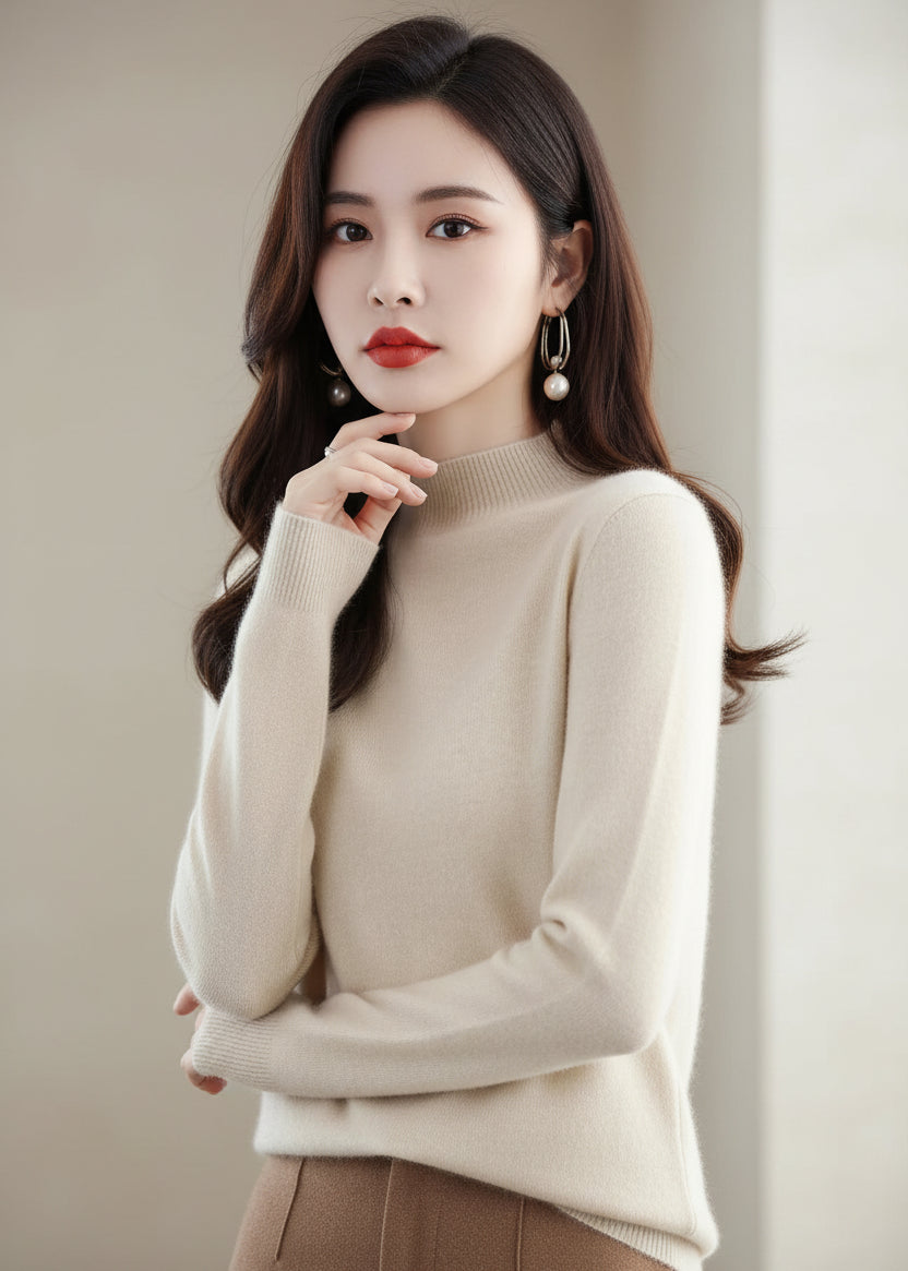 Luxe Merino Turtleneck Sweater