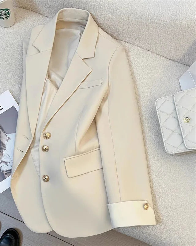 Women's Single-Breasted Classic Blazer