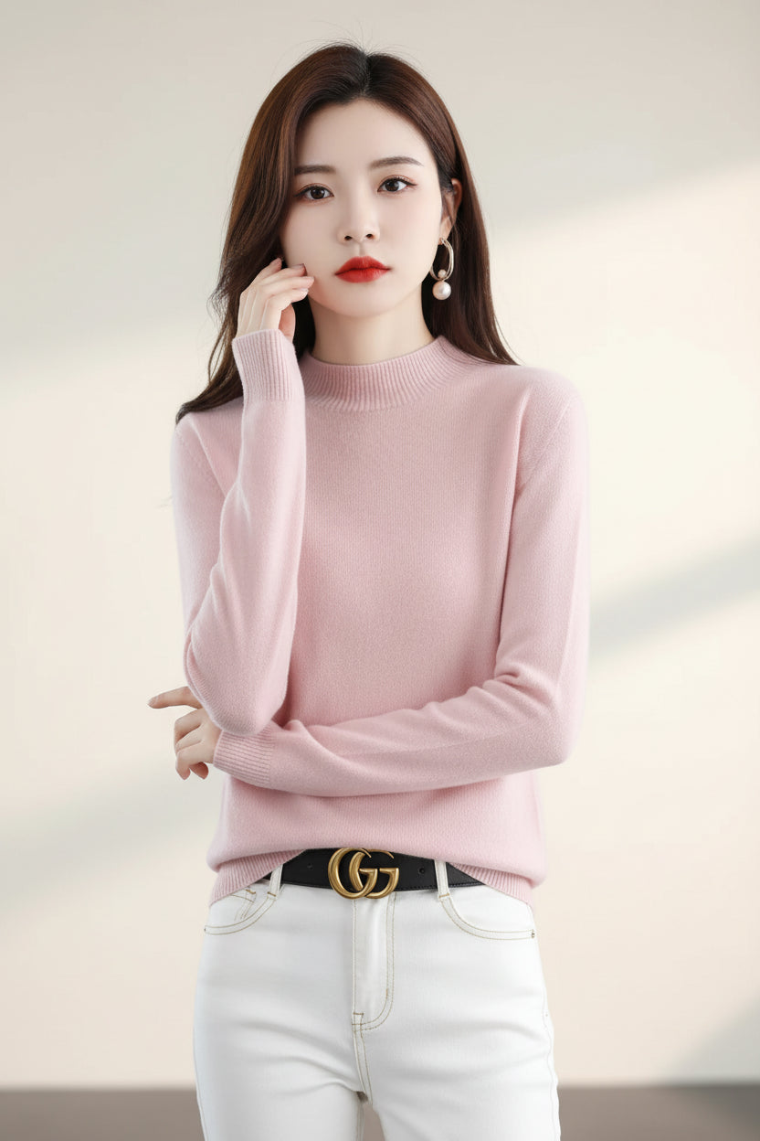 Luxe Merino Turtleneck Sweater