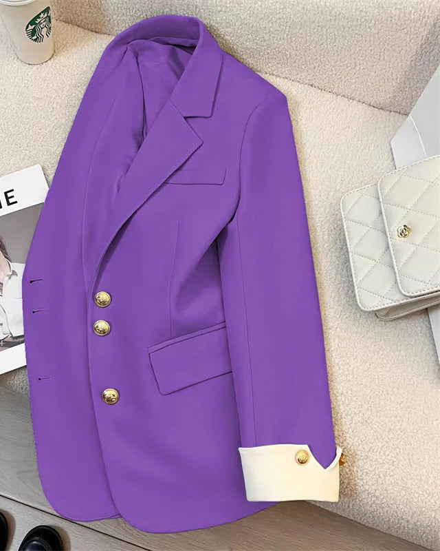 Women's Single-Breasted Classic Blazer