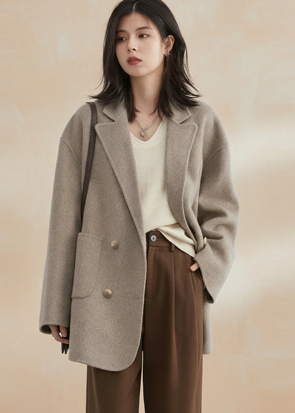 Wool Blend Coat