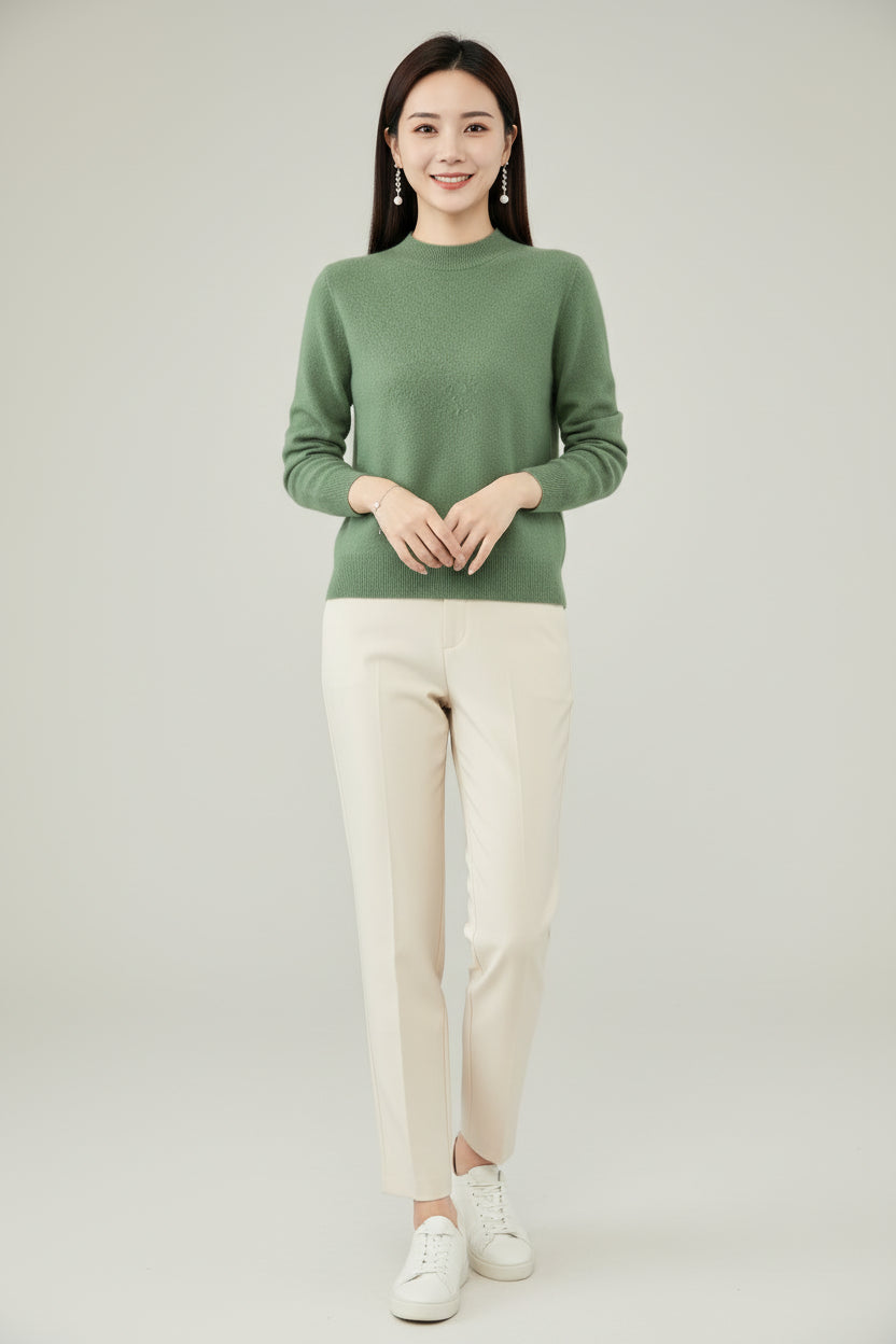 Luxe Merino Turtleneck Sweater