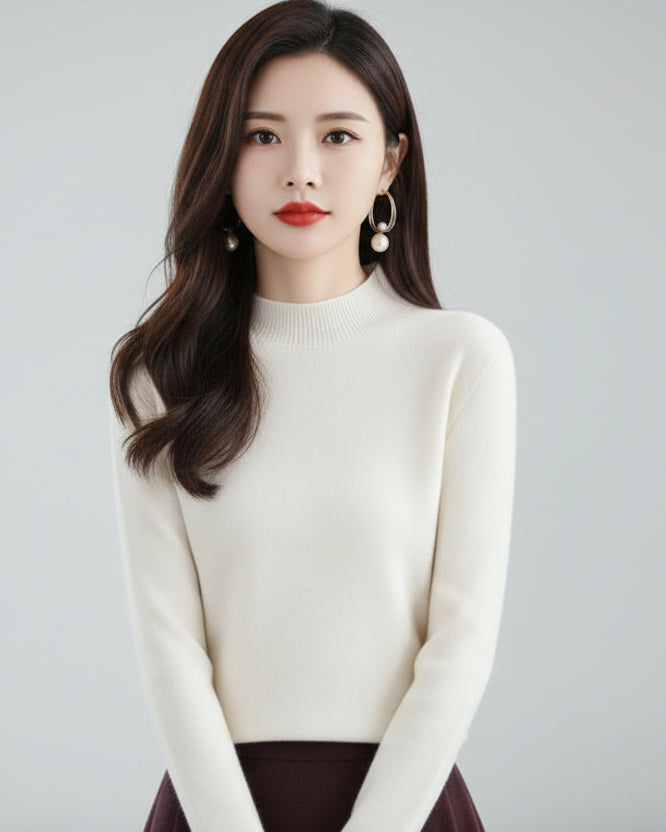 Luxe Merino Turtleneck Sweater