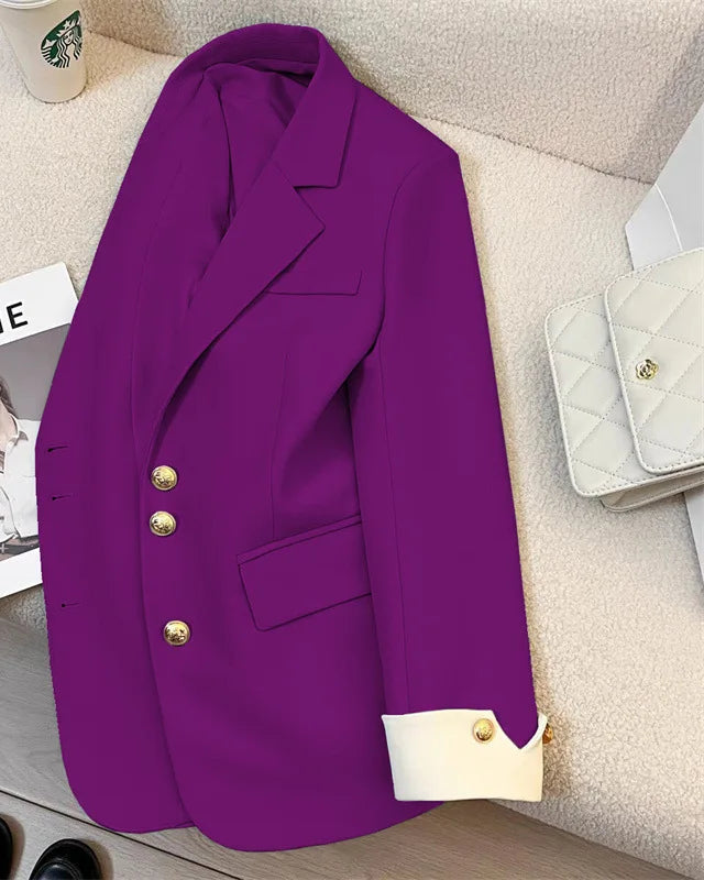 Women's Single-Breasted Classic Blazer