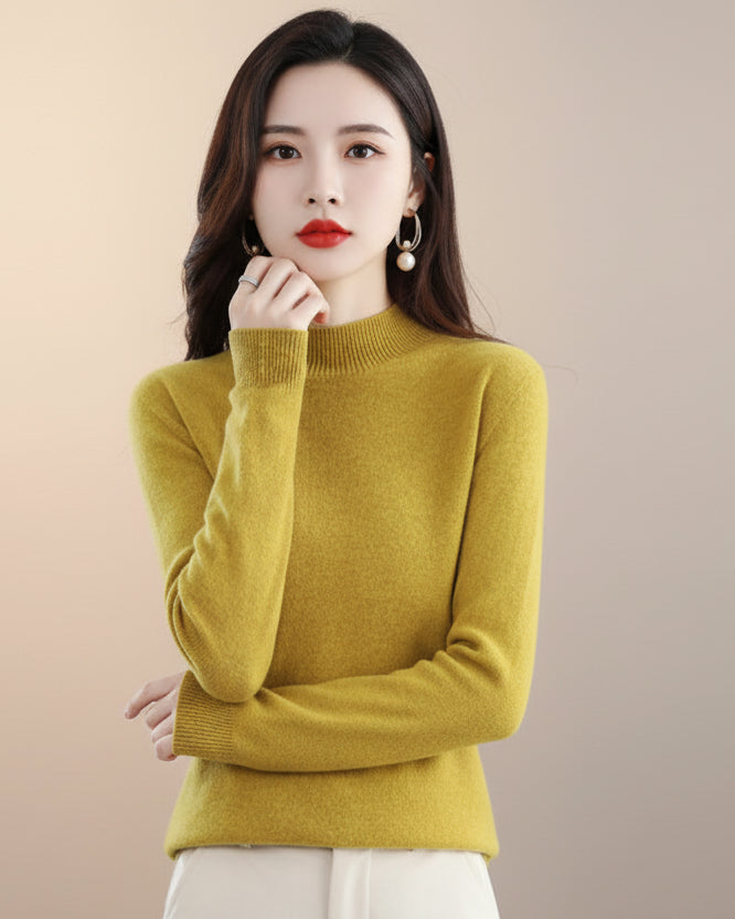 Luxe Merino Turtleneck Sweater
