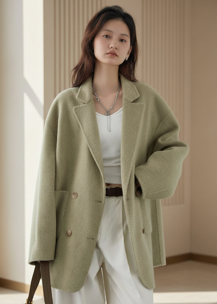 Wool Blend Coat