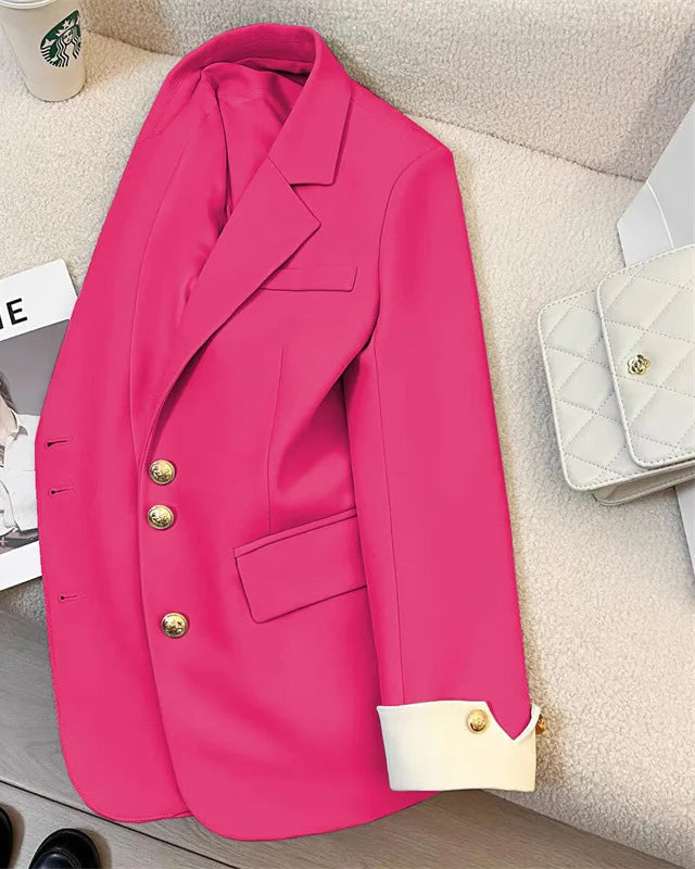 Women's Single-Breasted Classic Blazer