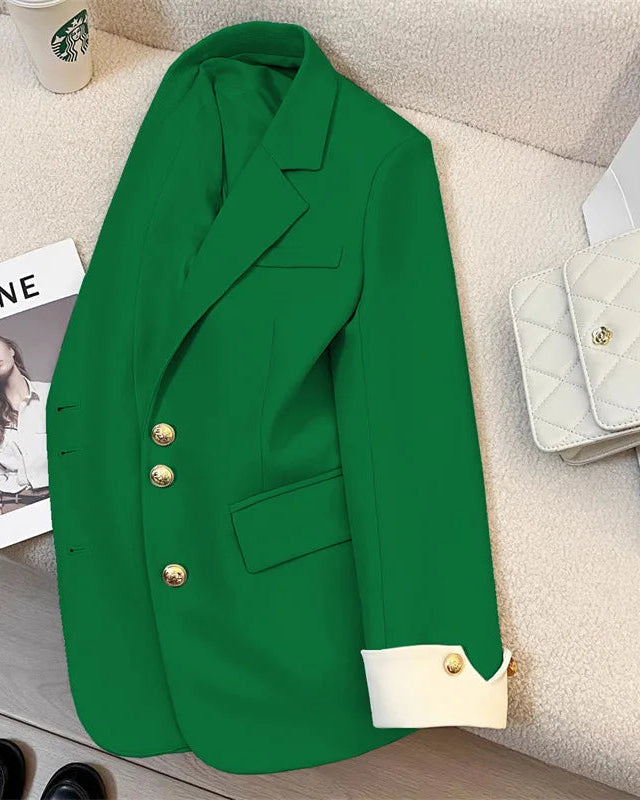 Women's Single-Breasted Classic Blazer