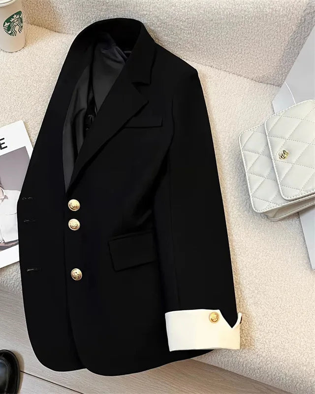 Women's Single-Breasted Classic Blazer