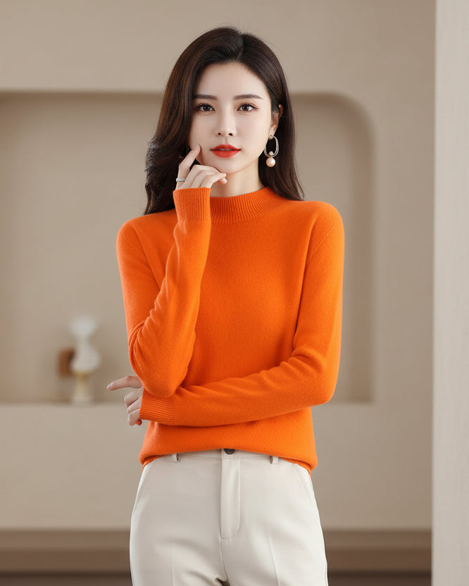 Luxe Merino Turtleneck Sweater